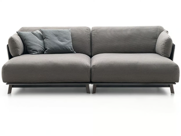 KAILUA - 2 seater fabric sofa with chaise longue by Ditre Italia - view 2